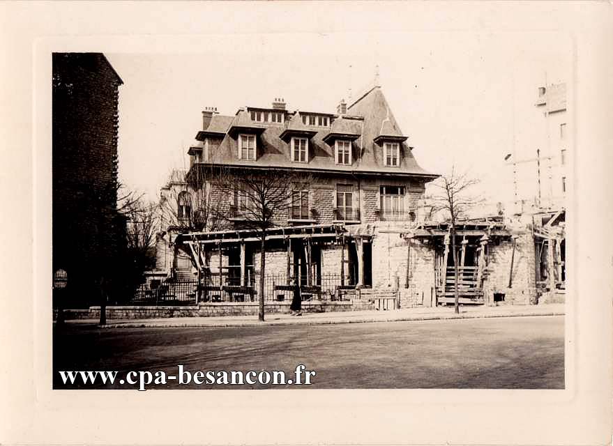 BESANÇON - "Villa du Parc" avant démolition